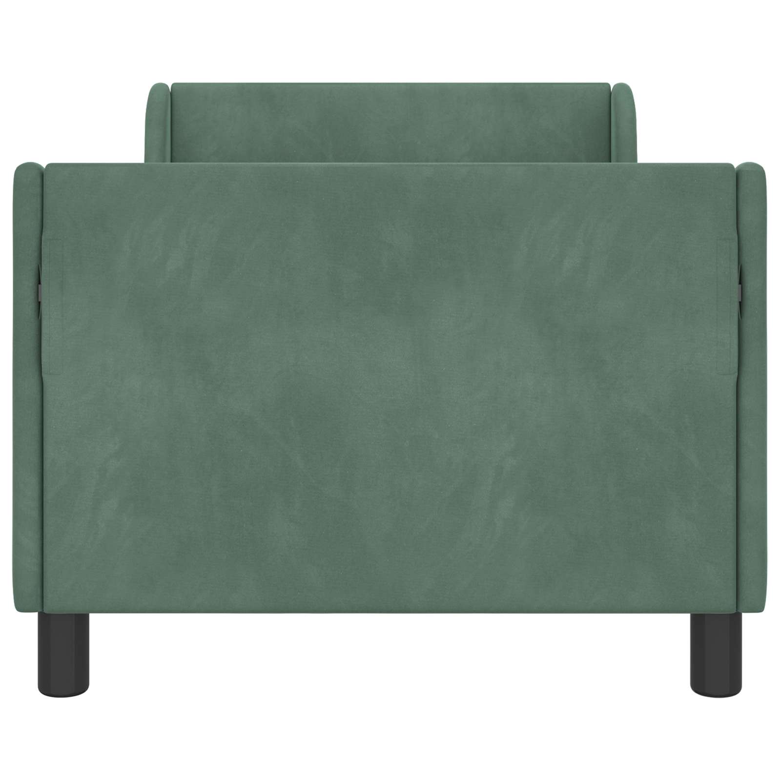 Cama para niños con cabecero Verde Mar 80 x 160 cm Terciopelo