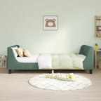 Cama para niños con cabecero Verde Mar 80 x 200 cm Terciopelo