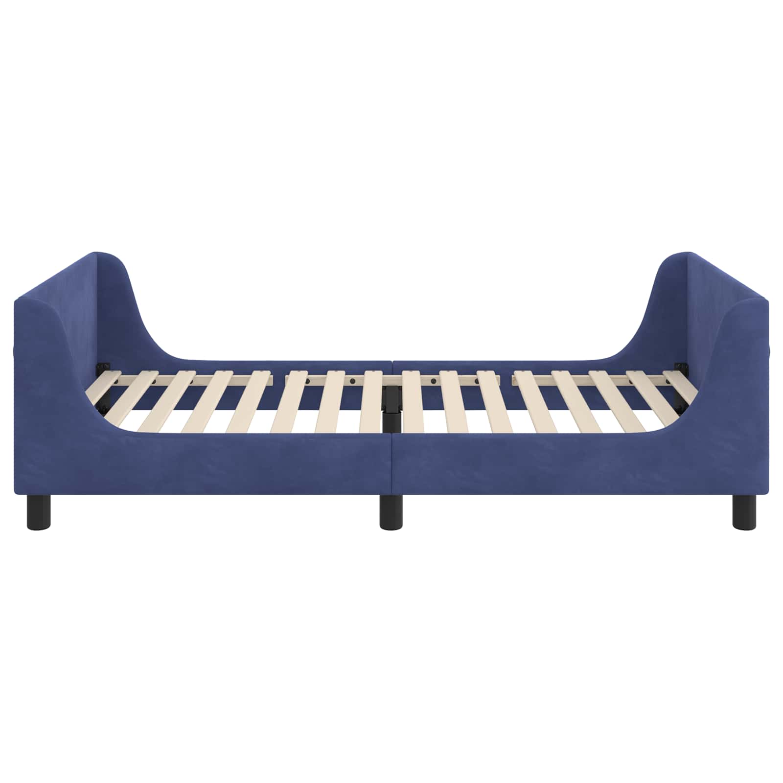 Cama para niños con cabecero Azul Policía 90 x 200 cm