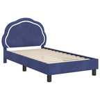 Cama para niños con cabecero Azul Policía 80 x 160 cm