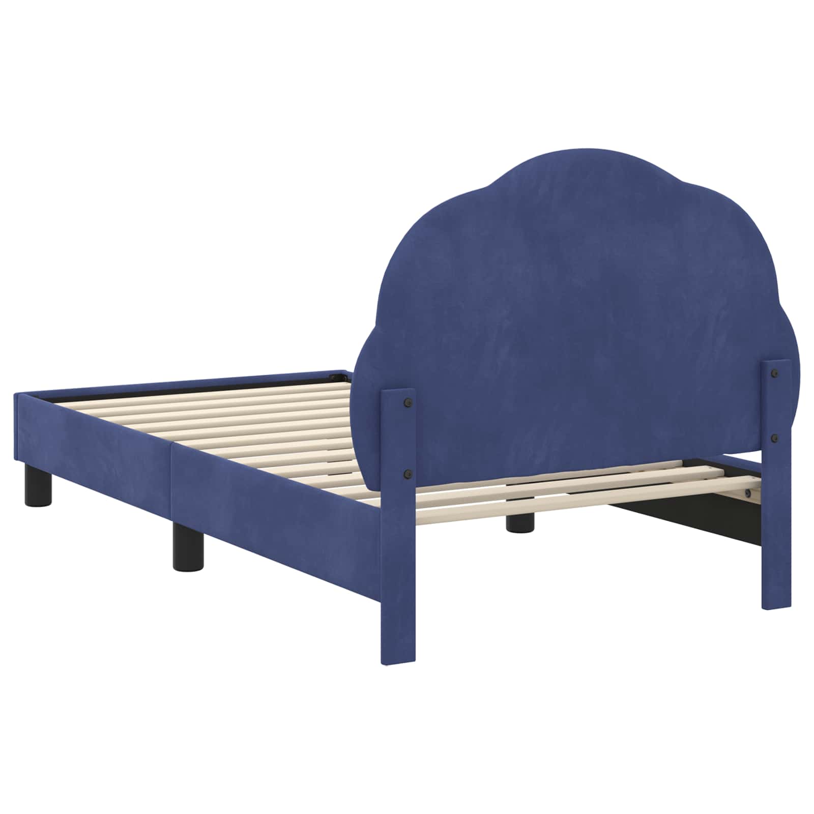 Cama para niños con cabecero Azul Policía 80 x 160 cm