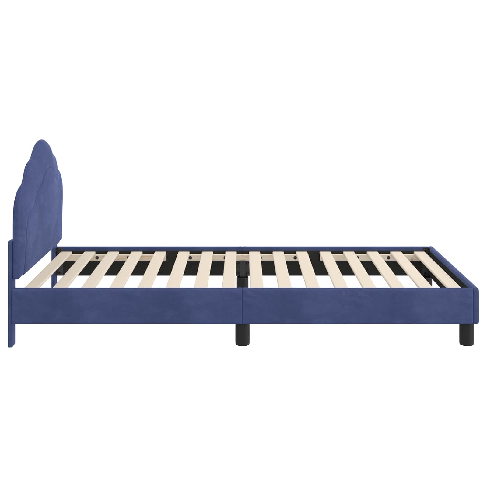 Cama para niños con cabecero Azul Policía 80 x 200 cm