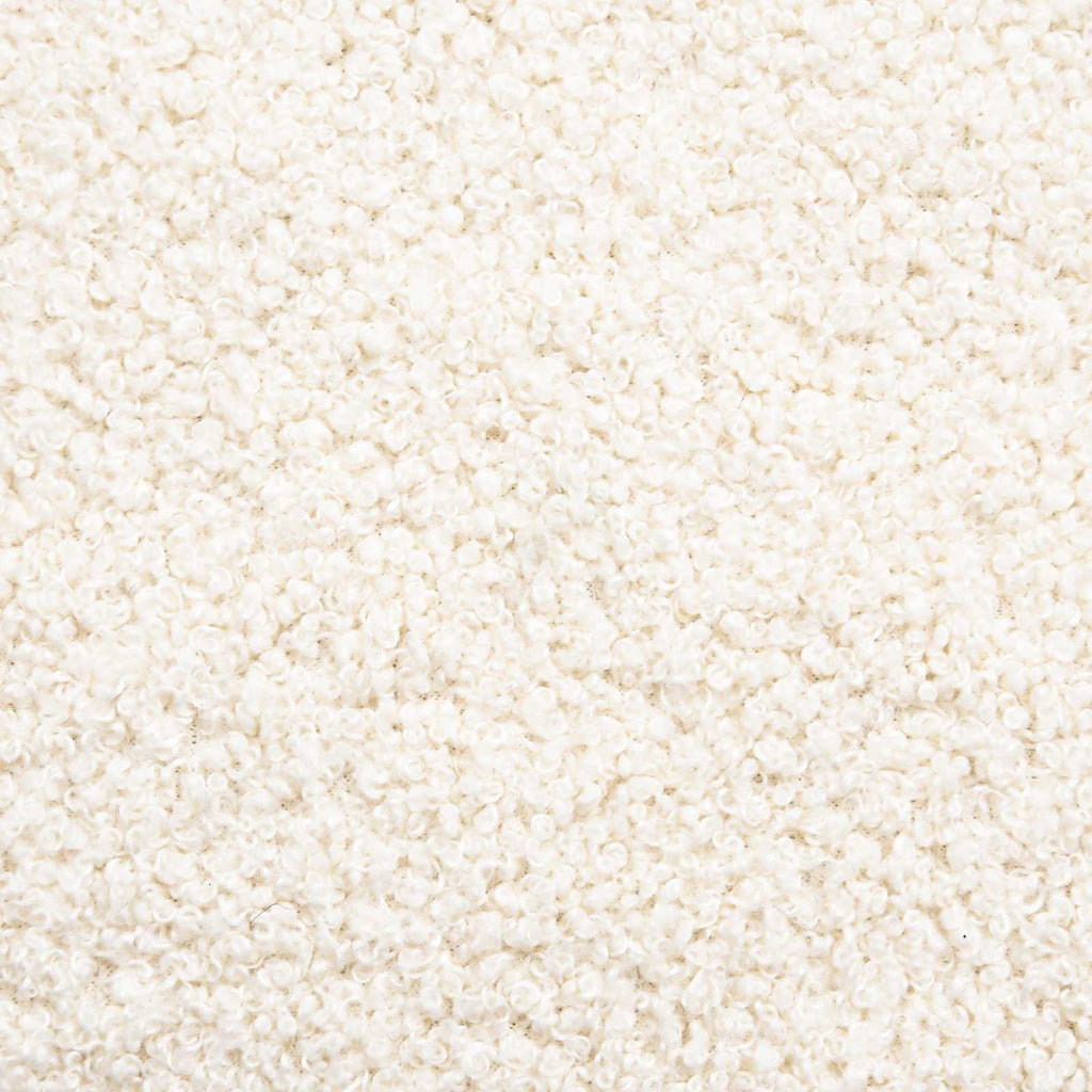 Cama para niños con cabecero Crema 80 x 200 cm Bouclé