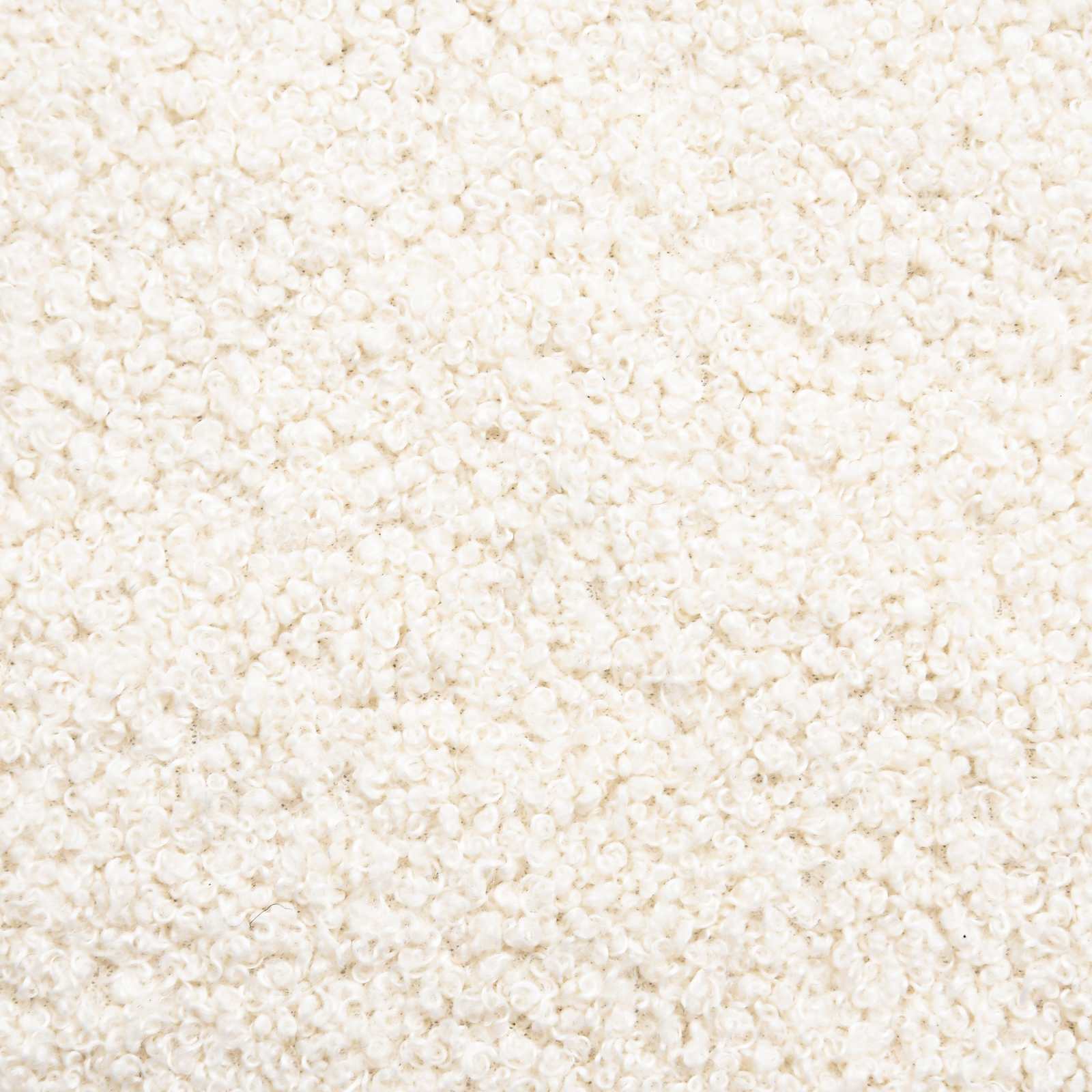 Cama para niños con cabecero Crema 80 x 200 cm Bouclé