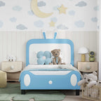 Cama para niños con cabecero Azul 80 x 200 cm PU
