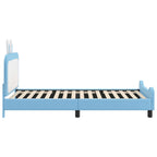 Cama para niños con cabecero Azul 80 x 200 cm PU