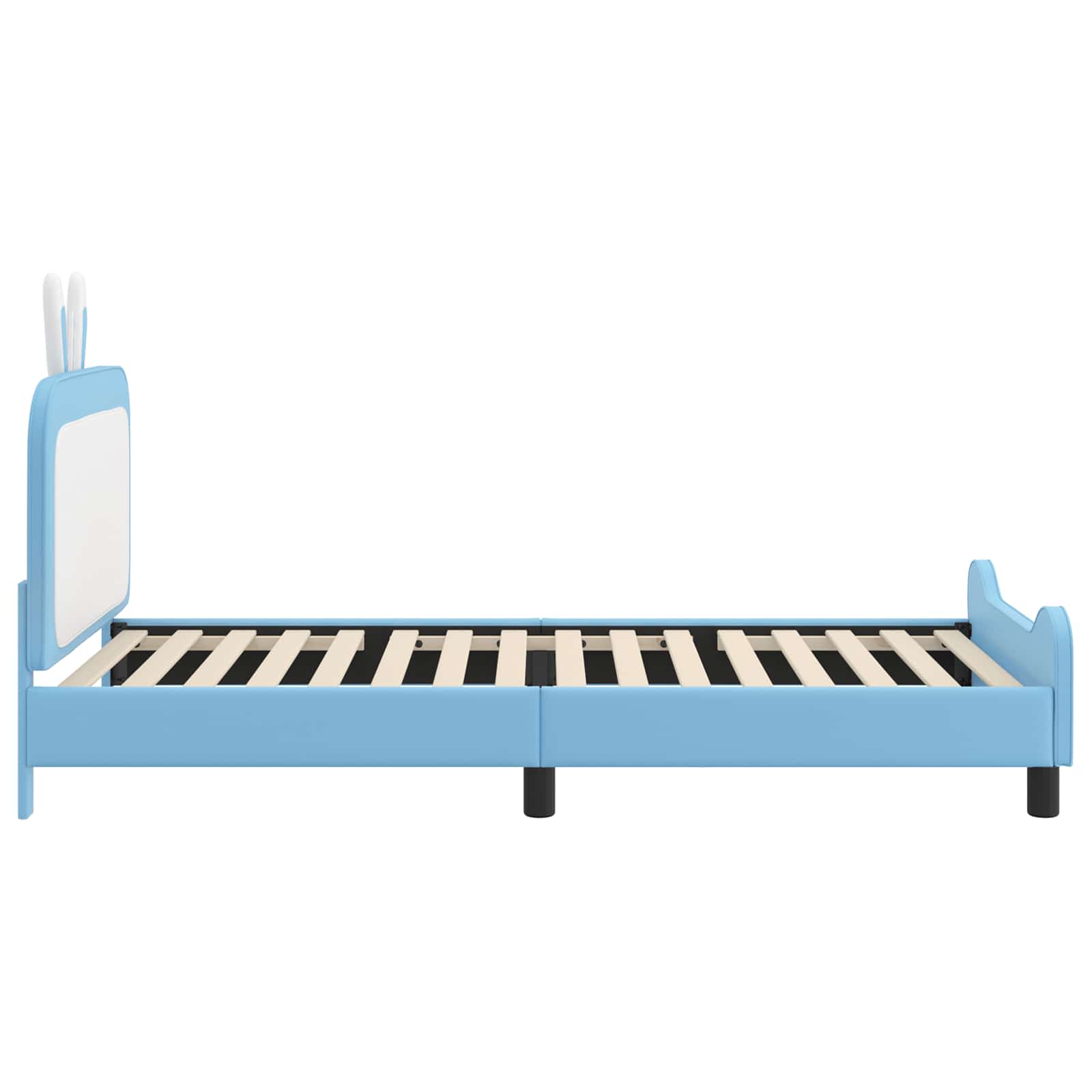 Cama para niños con cabecero Azul 80 x 200 cm PU