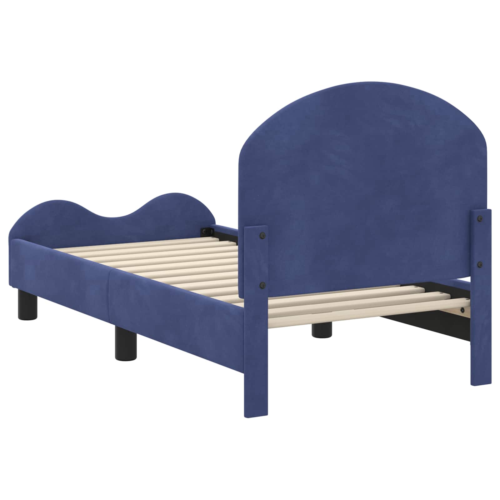 Estructura de cama para niños pequeños con cabecera 70 x 140 cm