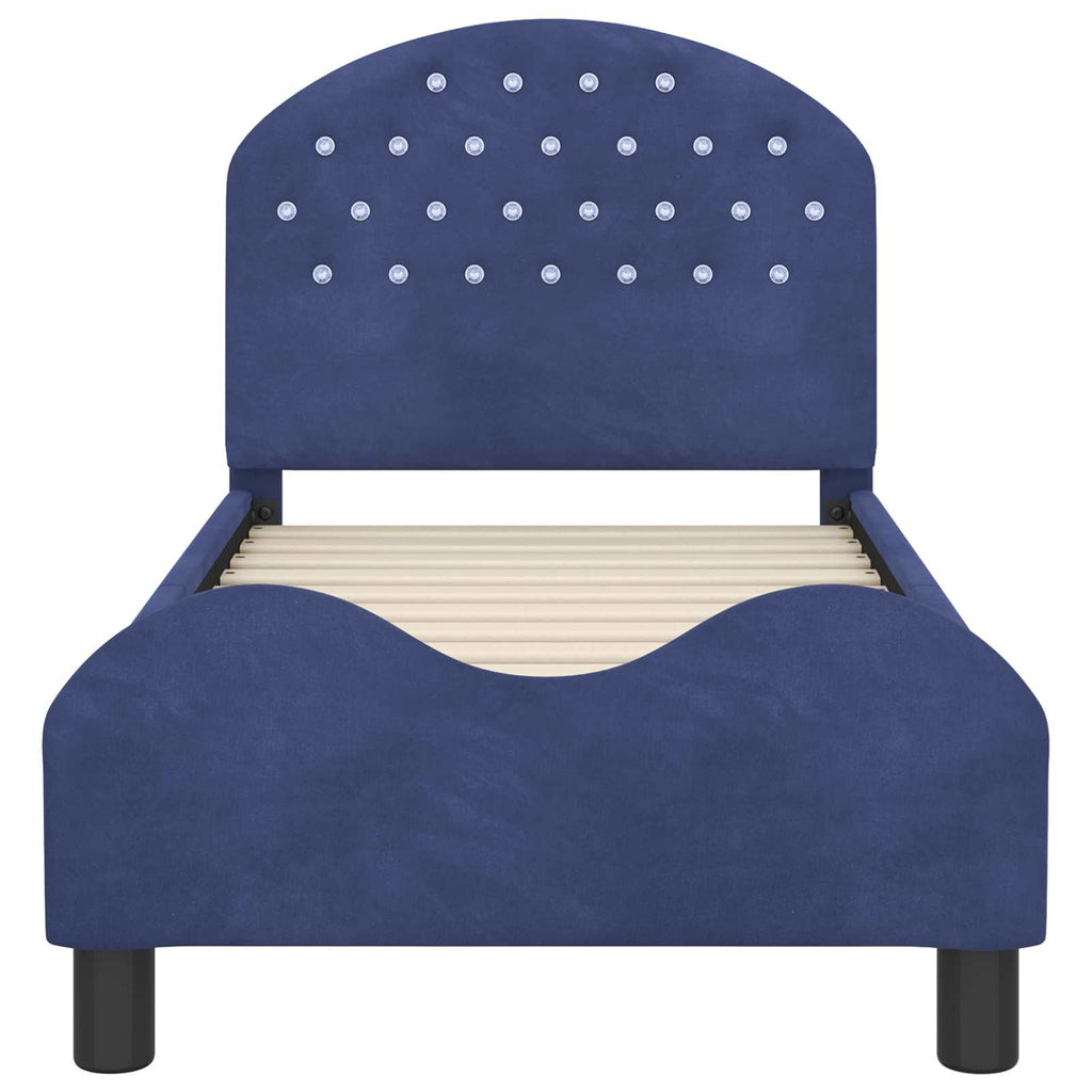 Estructura de cama para niños pequeños con cabecera 70 x 140 cm