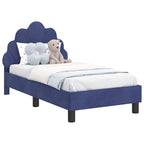 Estructura de cama para niños pequeños con cabecera 70 x 140 cm