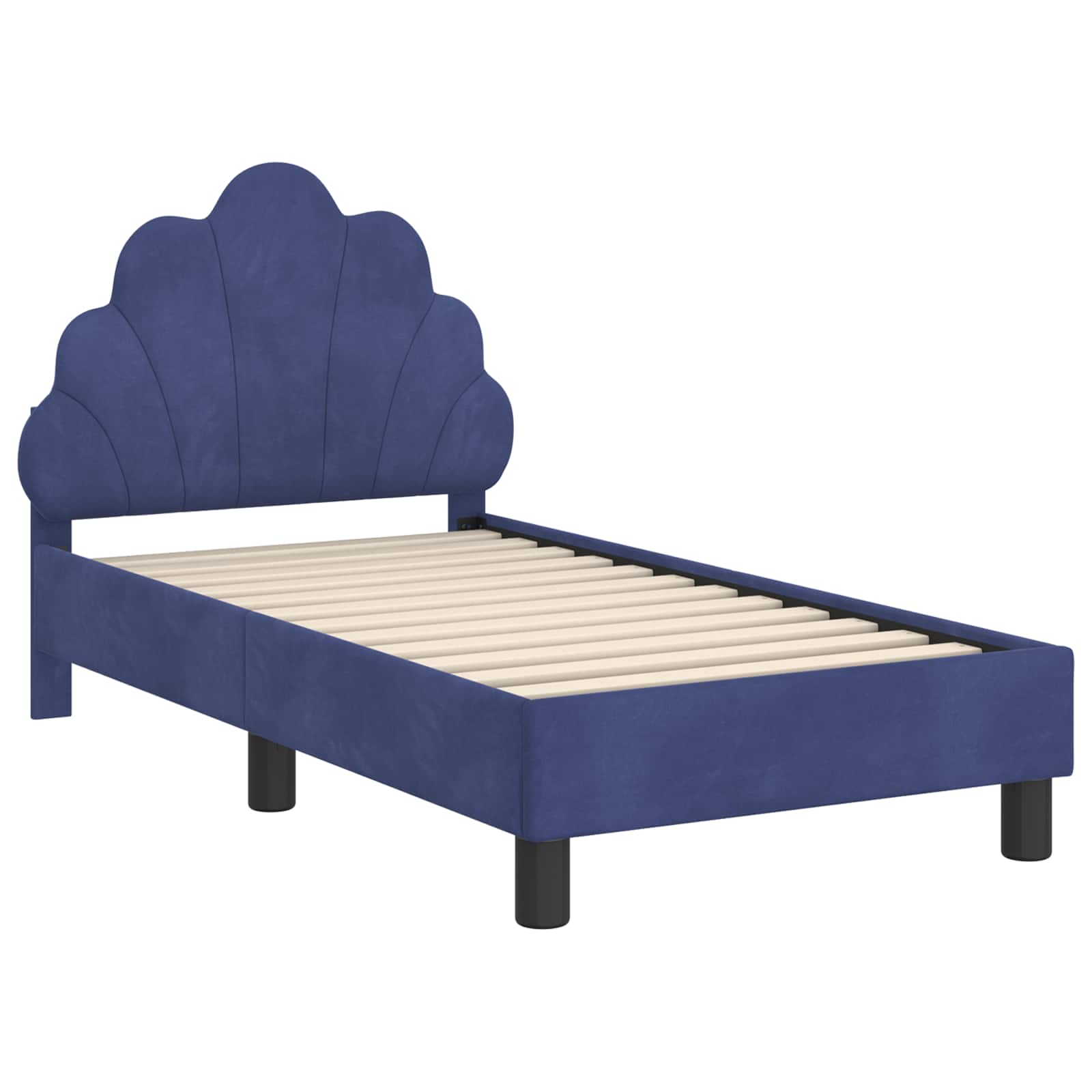 Estructura de cama para niños pequeños con cabecera 70 x 140 cm