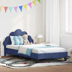 Cama para niños con cabecero Azul Policía 80 x 200 cm