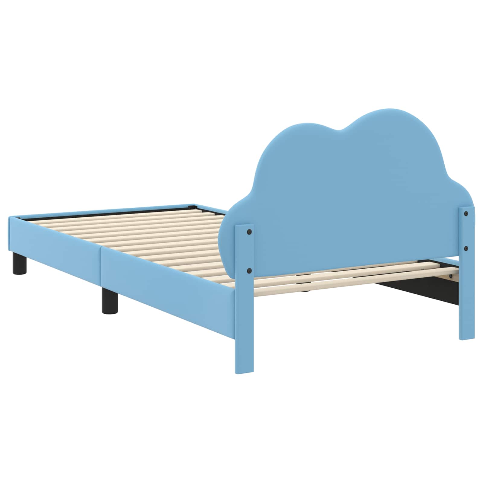 Cama para niños con cabecero Azul 80 x 200 cm PU