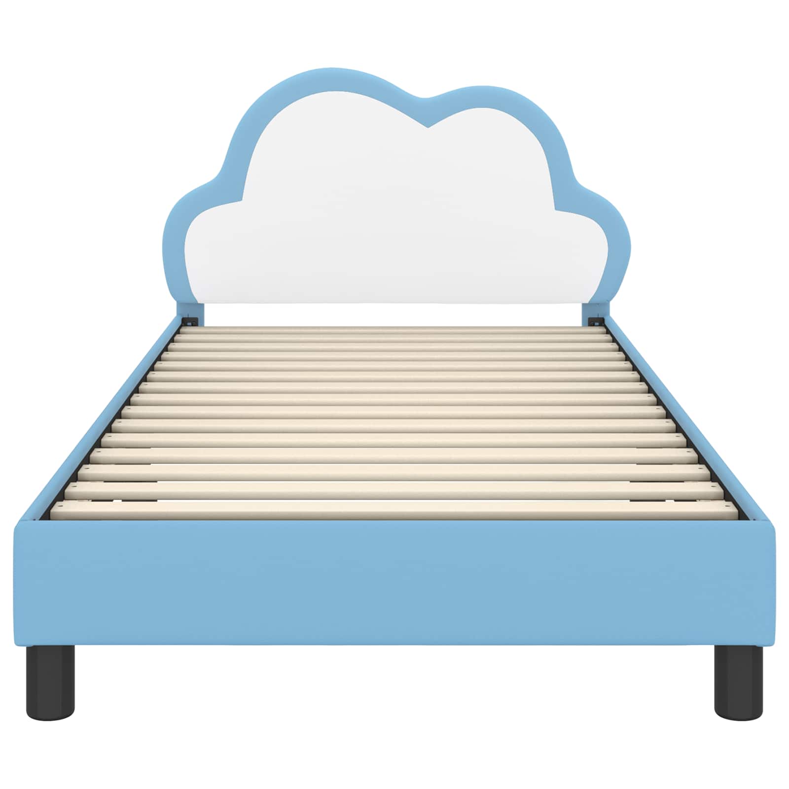 Cama para niños con cabecero Azul 80 x 200 cm PU