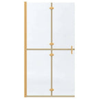 Panel de ducha a ras de suelo Dorado 100 x 6,5 x 190 cm