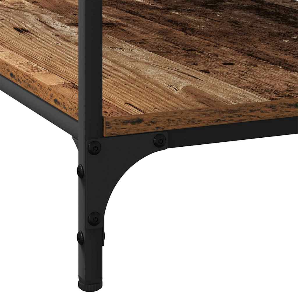 Mesa de Café Madera envejecida 80 x 50 x 40 cm