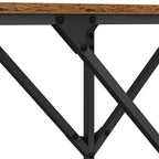 Mesa Consola Madera envejecida 140 x 29 x 75 cm