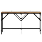 Mesa Consola Madera envejecida 140 x 29 x 75 cm