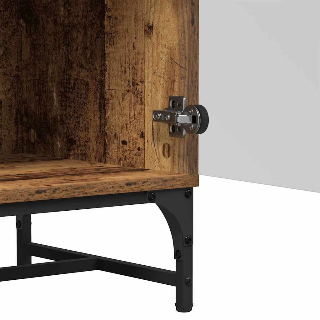 Aparador Madera vieja 35 x 37 x 117 cm