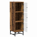 Aparador Madera vieja 35 x 37 x 117 cm