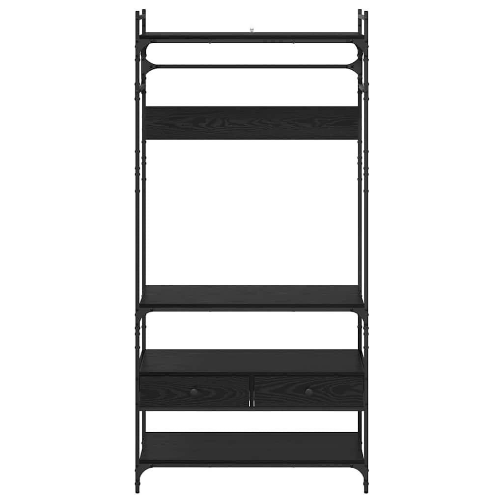 Armario Roble negro 89 x 39 x 184.5 cm Madera contrachapada