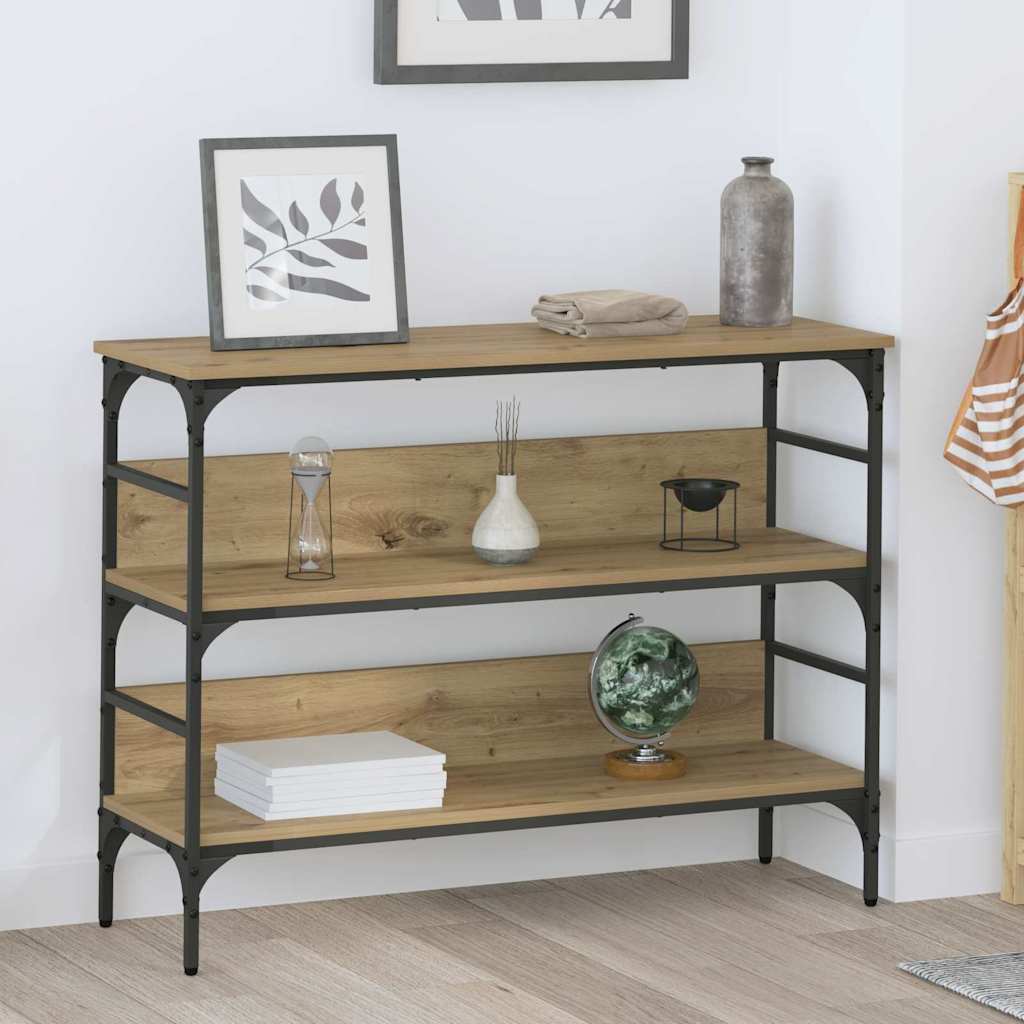 Console table with shelf Artisan Oak 100 x 32 x 75 cm