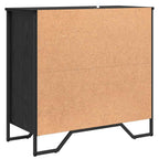 Aparador con cajón Roble Negro 79,5 x 35,5 x 74,5 cm