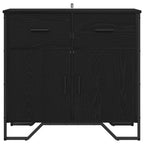 Aparador con cajón Roble Negro 79,5 x 35,5 x 74,5 cm