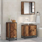 Old wood sideboard 35.5 x 35 x 76 cm