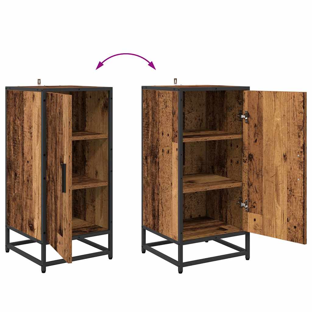 Aparador Madera vieja 35,5 x 35 x 76 cm