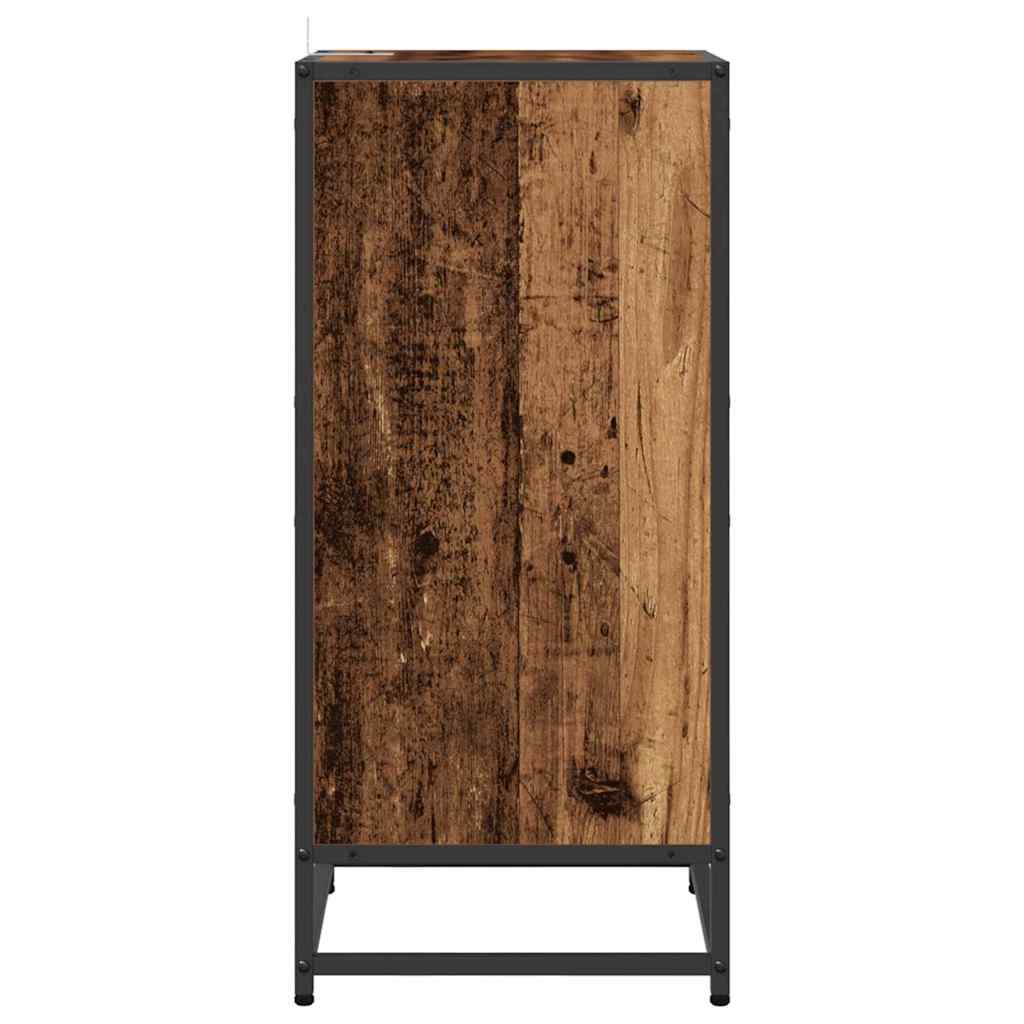 Aparador Madera vieja 35,5 x 35 x 76 cm