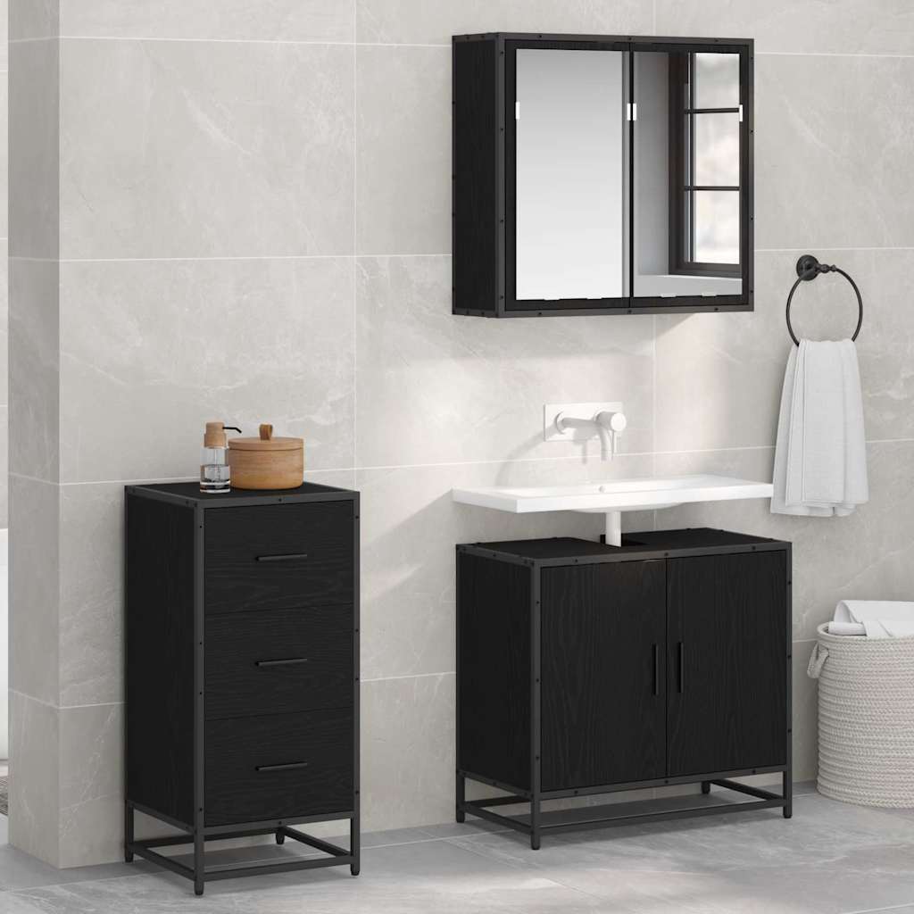 Aparador Roble Negro 35.5 x 35 x 76 cm