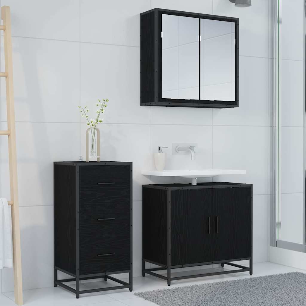 Aparador Roble Negro 35.5 x 35 x 76 cm