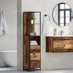 Juego de muebles de baño Madera Vieja 35 x 37,5 x 166 cm