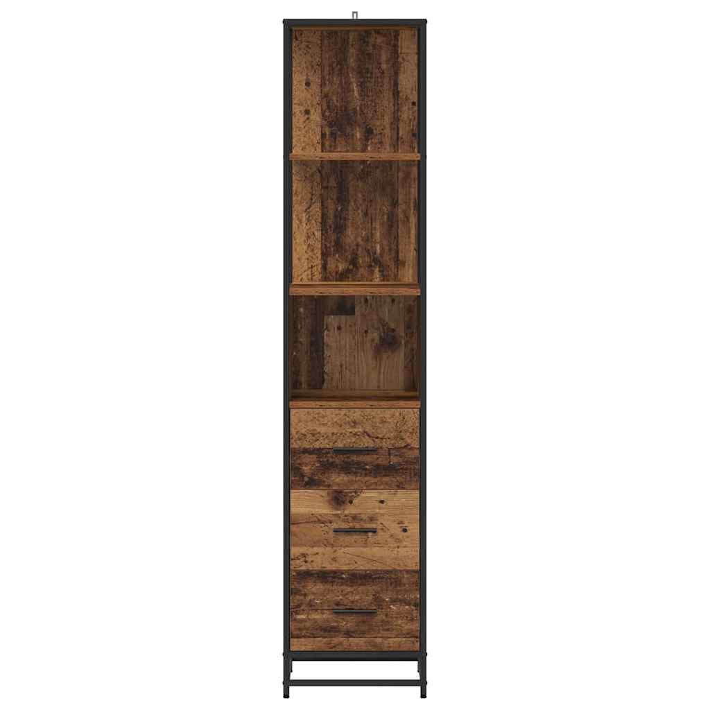 Juego de muebles de baño Madera Vieja 35 x 37,5 x 166 cm