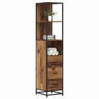 Juego de muebles de baño Madera Vieja 35 x 37,5 x 166 cm