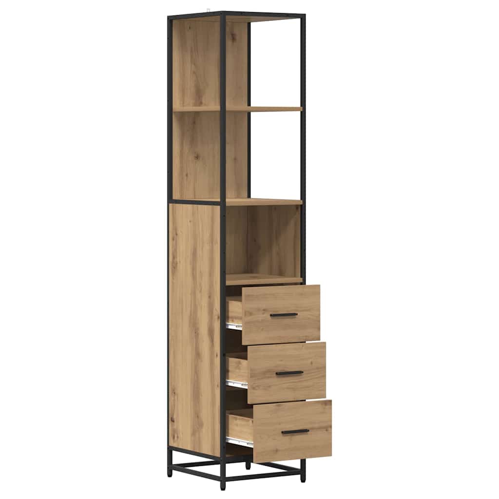 Juego de muebles de baño Roble artesanal 35 x 37,5 x 166 cm