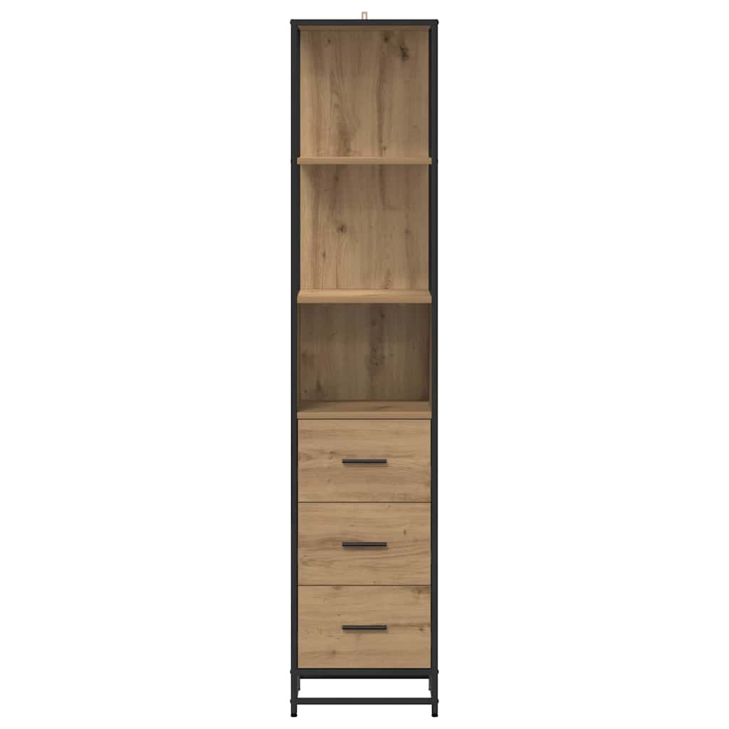 Juego de muebles de baño Roble artesanal 35 x 37,5 x 166 cm