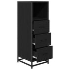 Juego de muebles de baño Roble Negro 35 x 37,5 x 100 cm