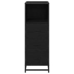 Juego de muebles de baño Roble Negro 35 x 37,5 x 100 cm