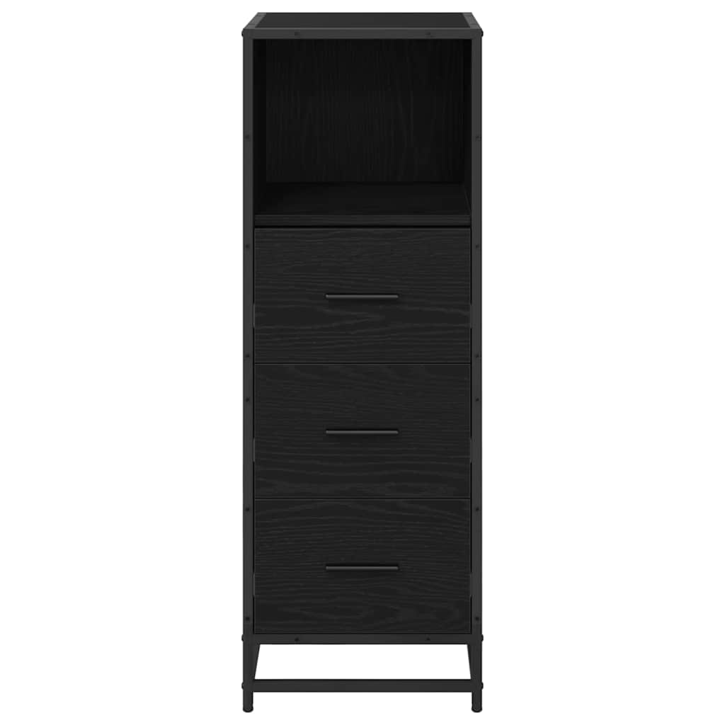 Juego de muebles de baño Roble Negro 35 x 37,5 x 100 cm