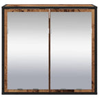 Estante de pared con estante Madera vieja 65 x 20 x 60 cm