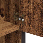 Estante de pared con estante Madera vieja 65 x 20 x 60 cm