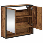 Estante de pared con estante Madera vieja 65 x 20 x 60 cm