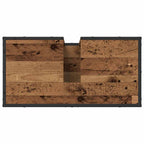 Mueble de lavabo para baño Madera envejecida 65 x 33 x 60 cm