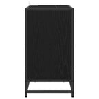 Mueble de Cuarto de Baño con cajón Roble Negro 65 x 33 x 60 cm