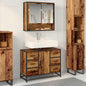 Mueble de Cuarto de Baño con cajón Roble Negro 80 x 33 x 60 cm