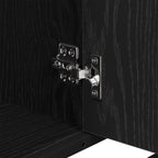Mueble de Cuarto de Baño con cajón Roble Negro 80 x 33 x 60 cm