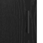 Mueble de Cuarto de Baño con cajón Roble Negro 80 x 33 x 60 cm
