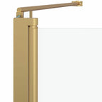 Enclosure de Ducha Manual Dorado 120 x 68 x 130 cm